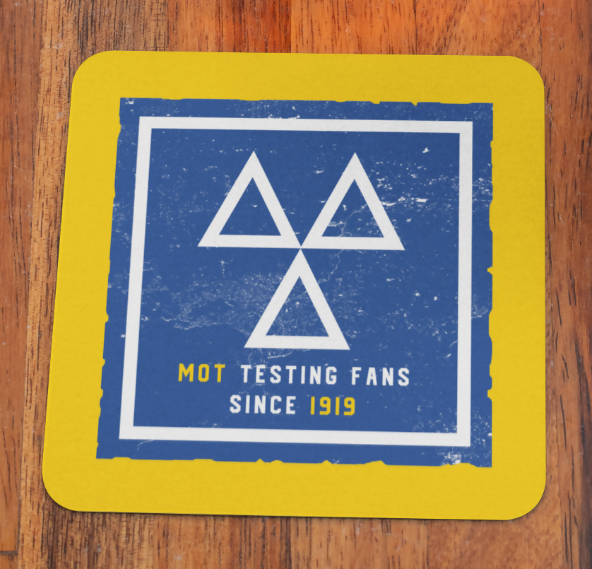 Leeds Utd Coaster MOT Design SET OF 2