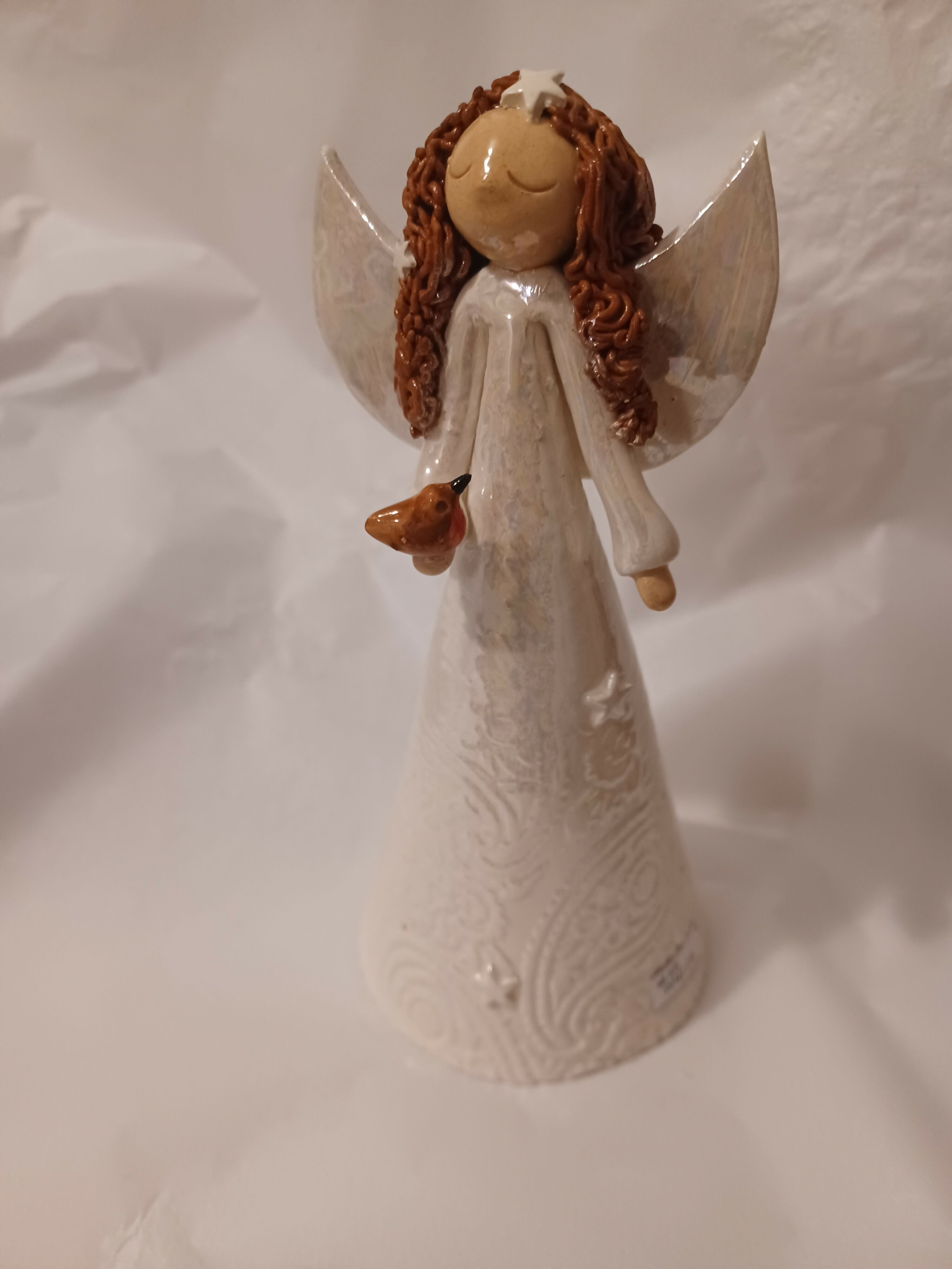 Tall Ceramic Angel or Snowman