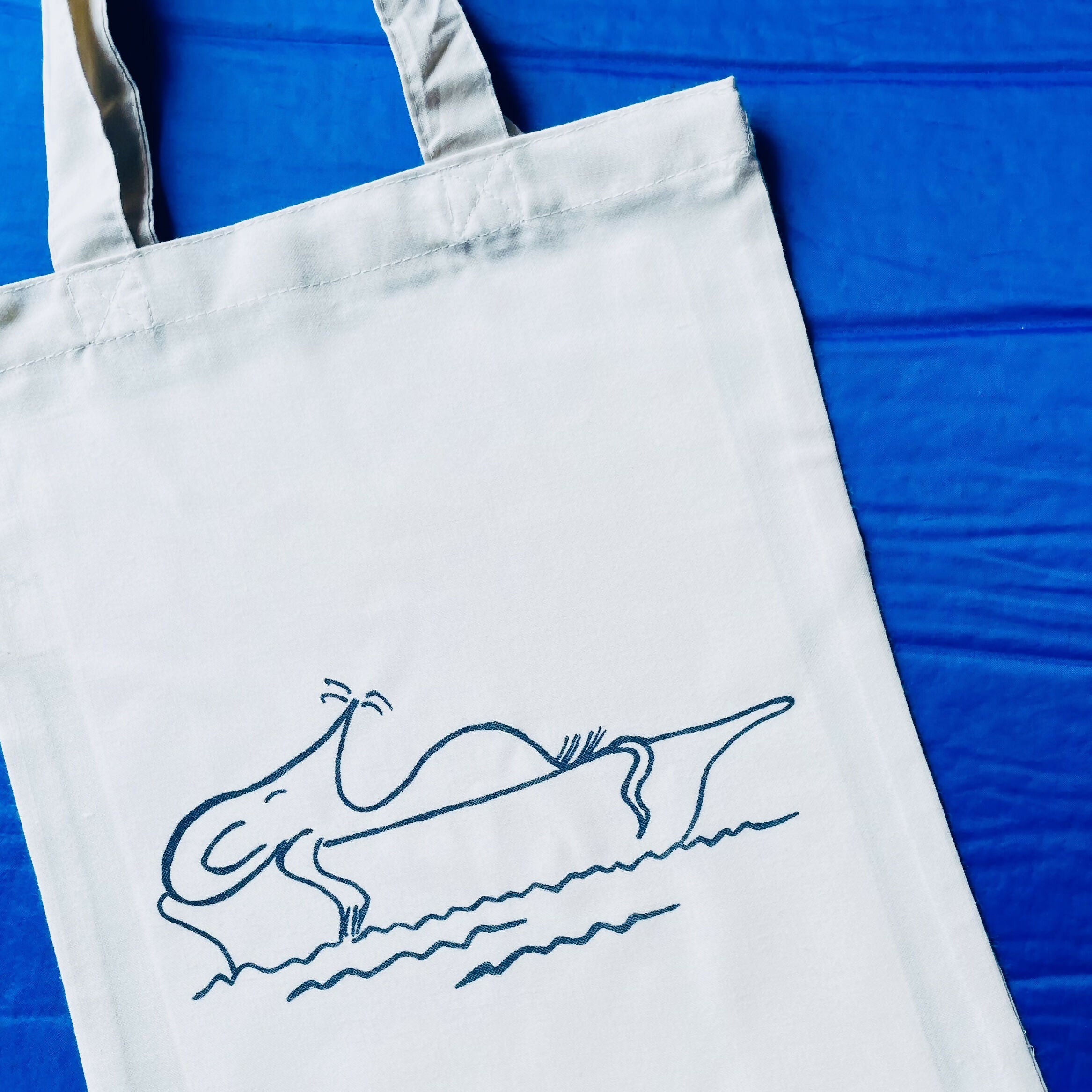 Mouse And Snail Tote Bags