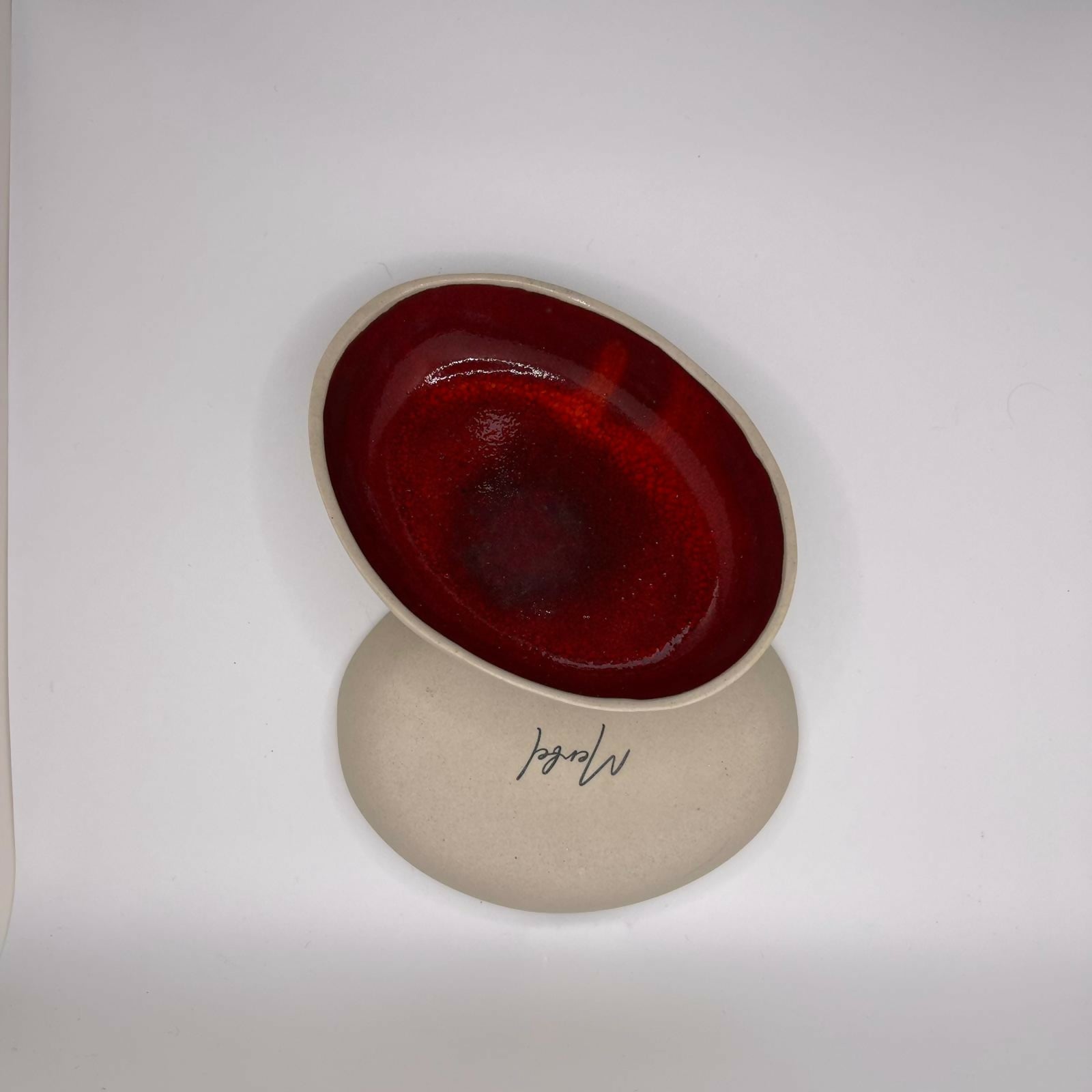 Red Small Trinket Dish