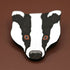 Badger Brooch