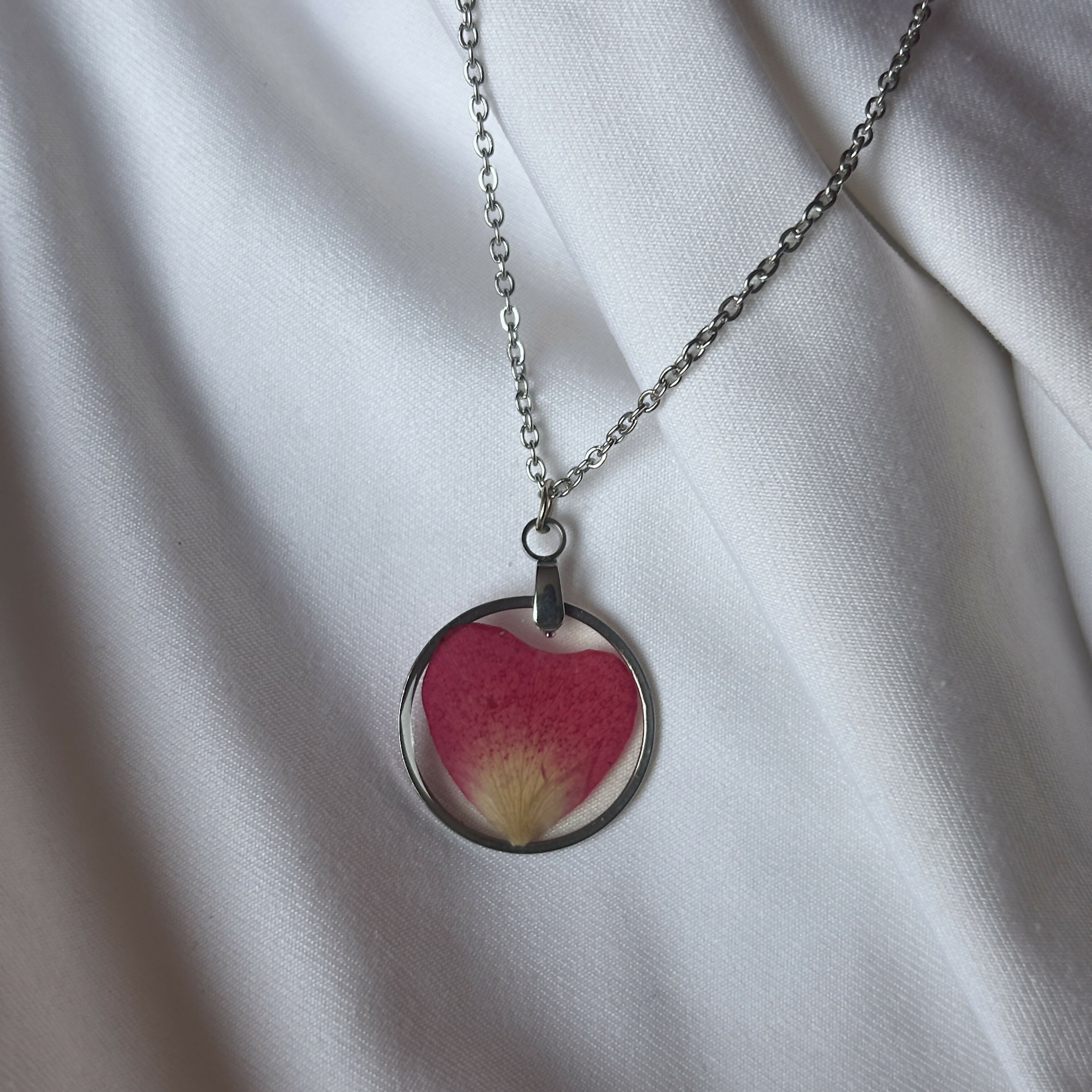 Rose Petal Necklace