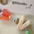 Fifi & Bo Mini Bag Charm Initial V