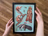 Anteater Species Illustration, A4 Print