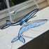 Blue Whale Stained Glass Suncatcher