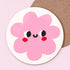 Pink Blob Coaster