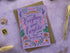 Purple Floral Positivity A6 Greeting Card