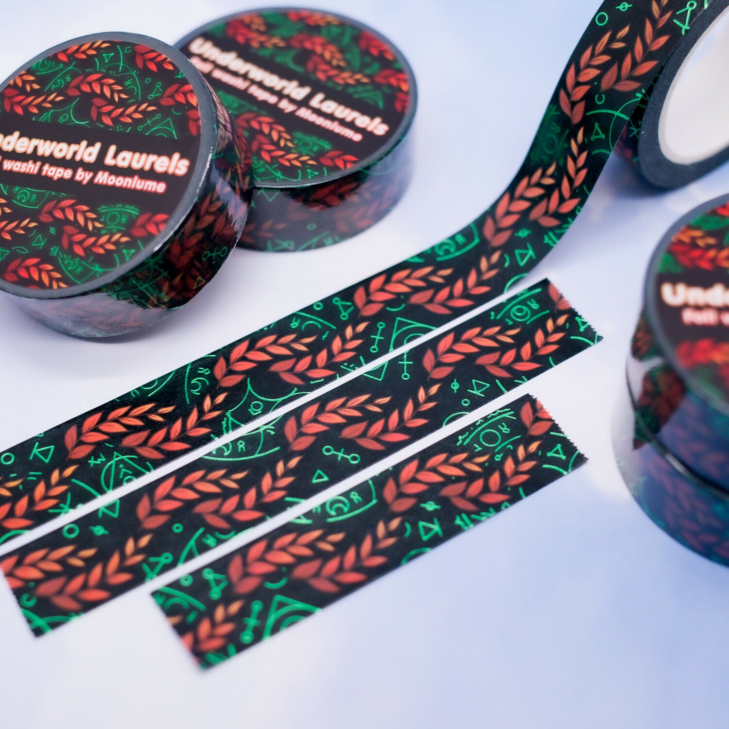 Washi Tape - Underworld Laurels