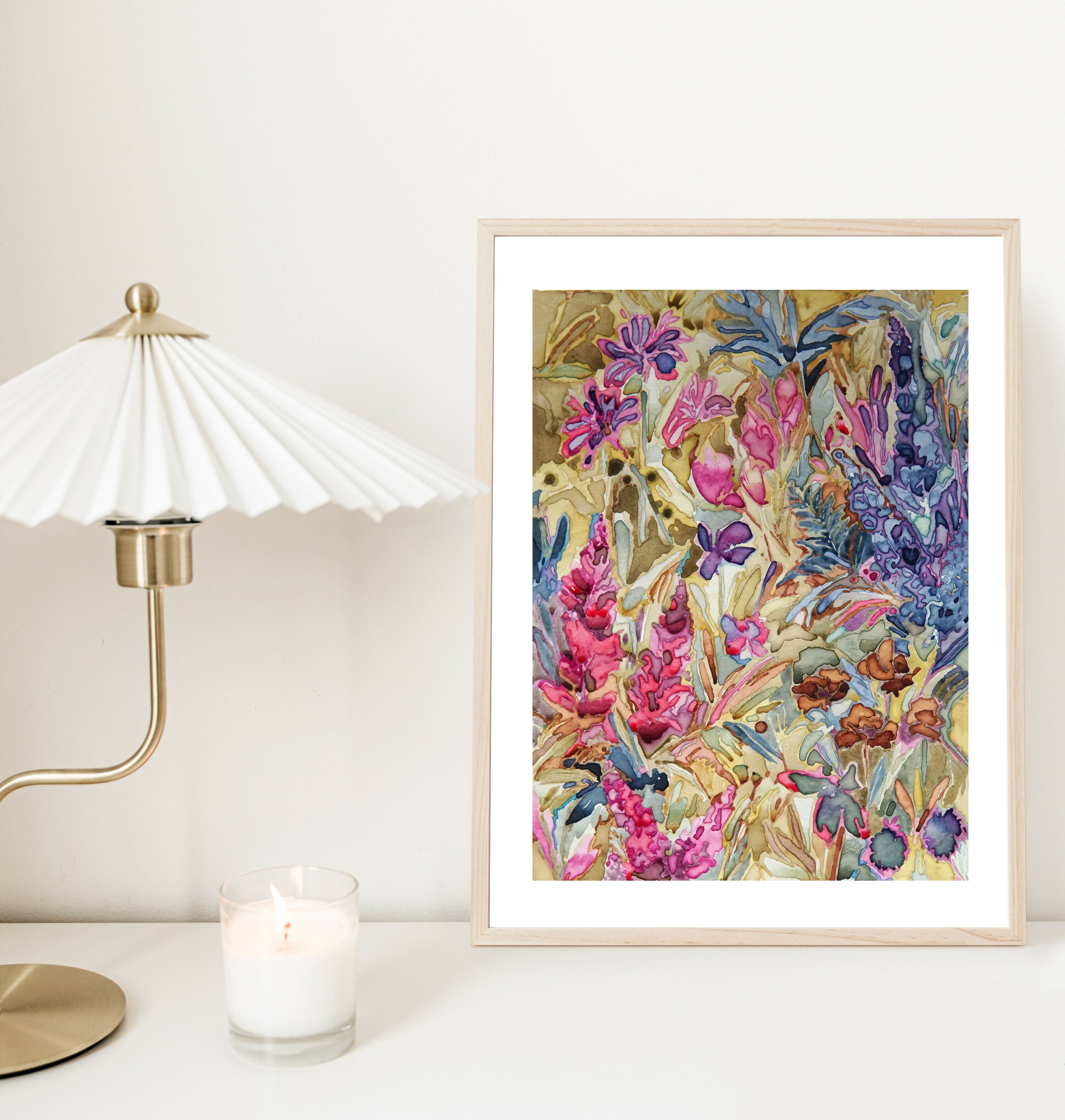 "Chloris: Greek Goddess of Flowers" - A4 Giclée Print