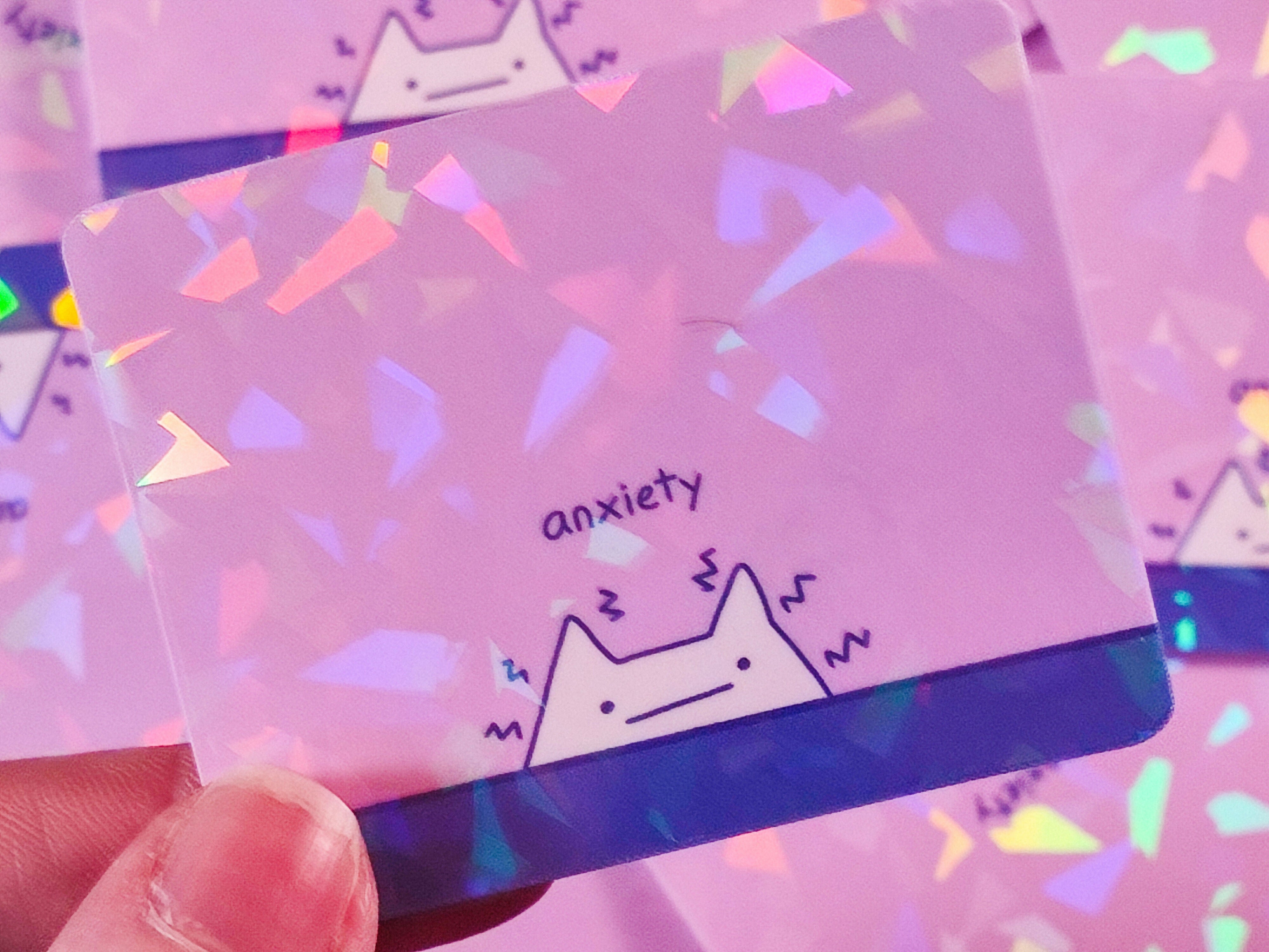 Anxiety Vinyl Sticker