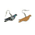 Pigeon Dangle Earrings
