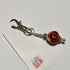 CHARMING GLASS BAG CHARM/KEYRING
