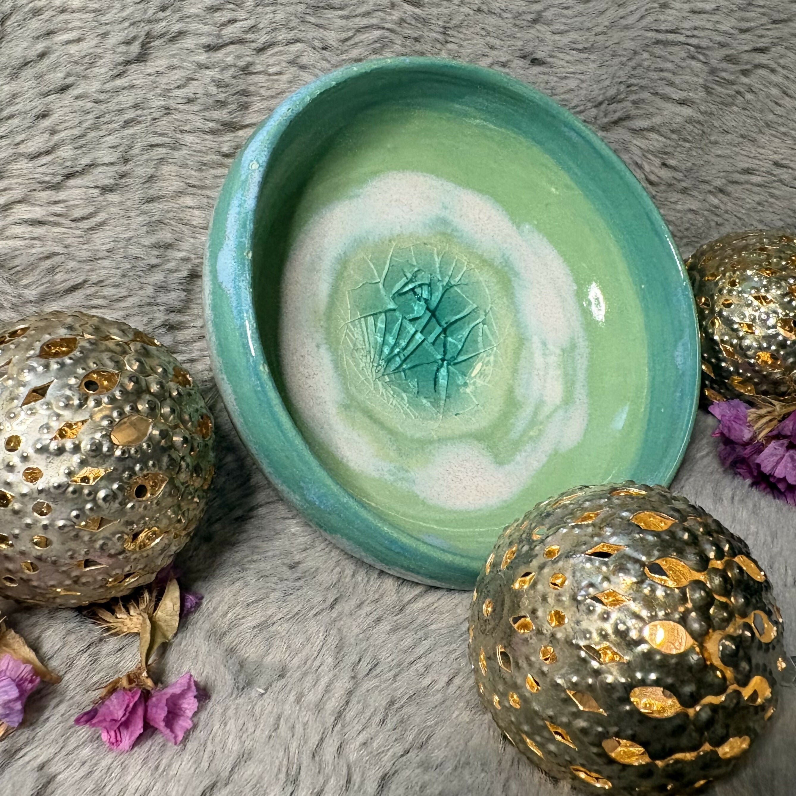 Green and Turquoise Bowl