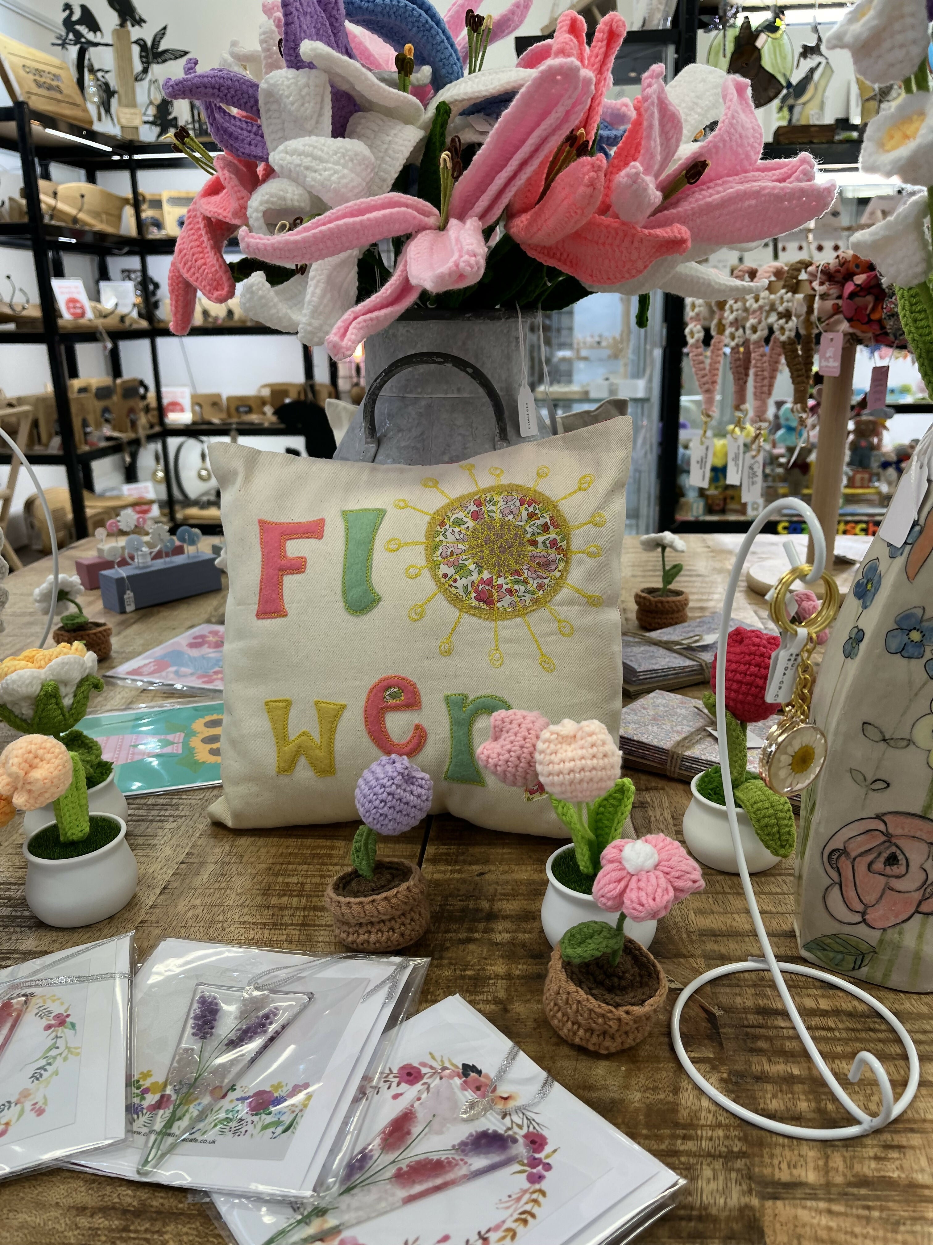 Appliqué Decorative Cushion