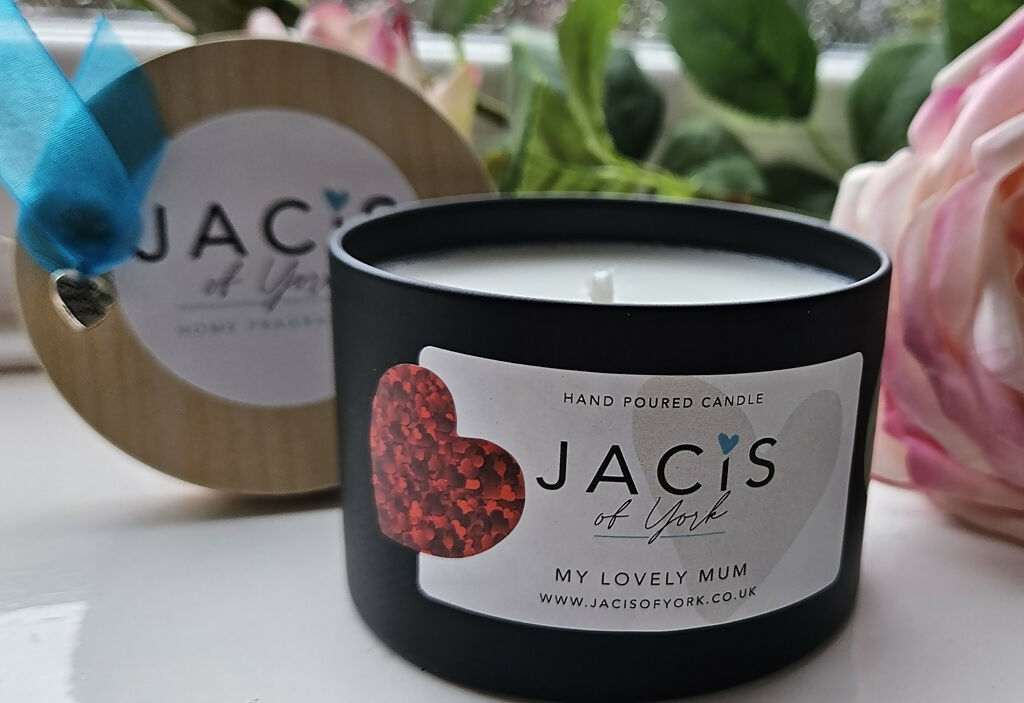 Jacis of York My Lovely Mum soy candle 2