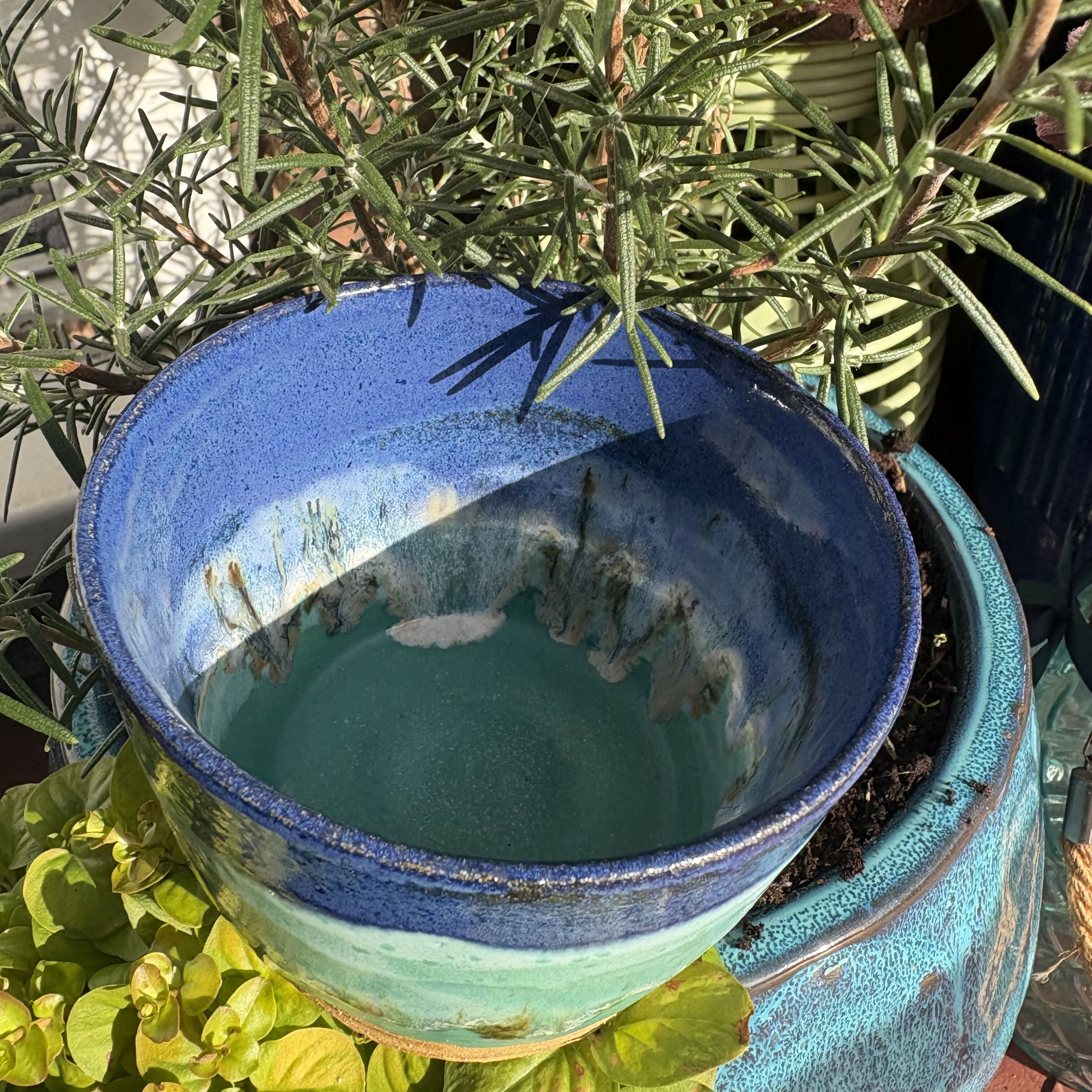 Blue and Turquoise
