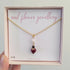 Real Red Rose Pearl Necklace Gold Plated