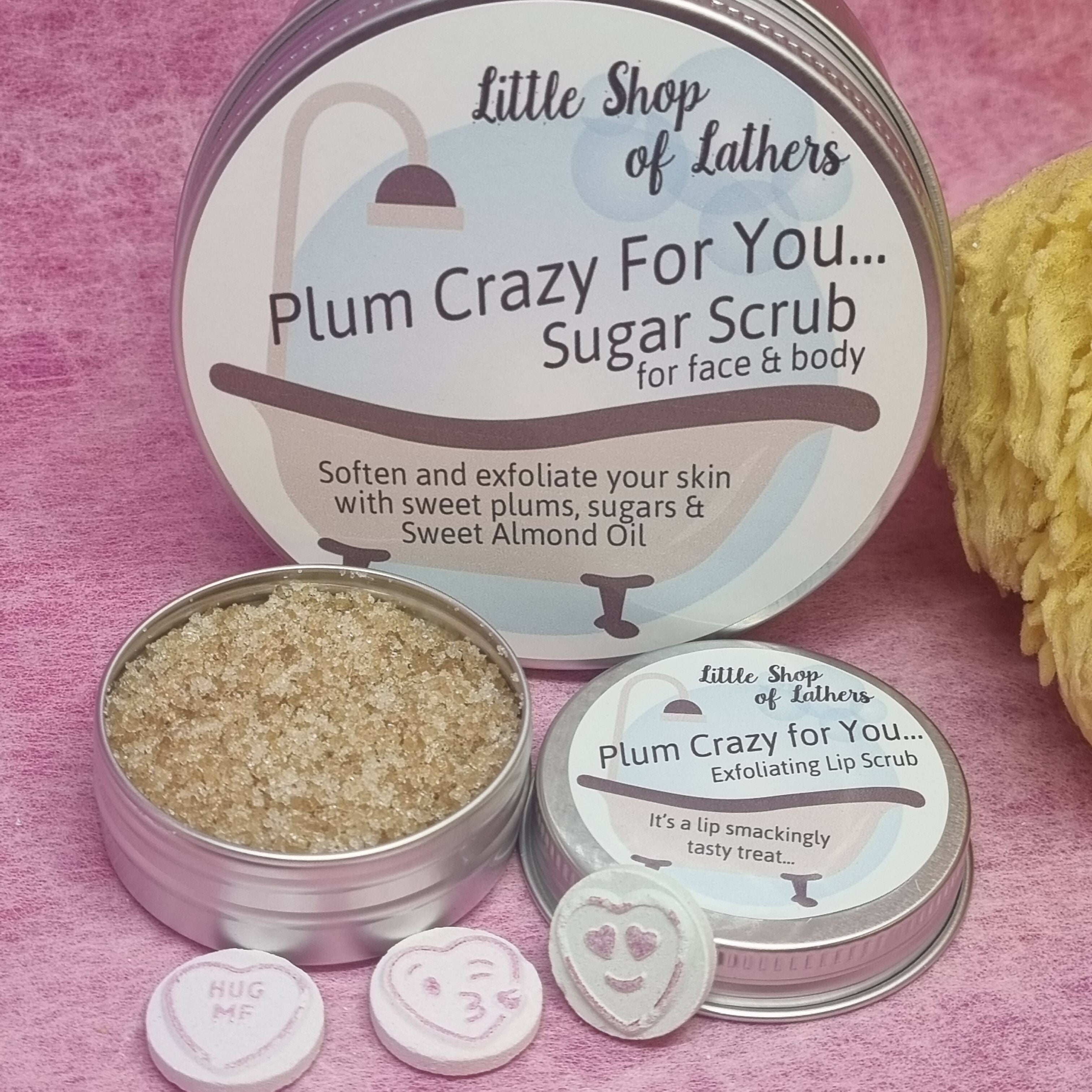 Plum Crazy For You Exfoliating Body Sugar Scrub