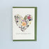 Mother's Day Pressed Flower Print Card