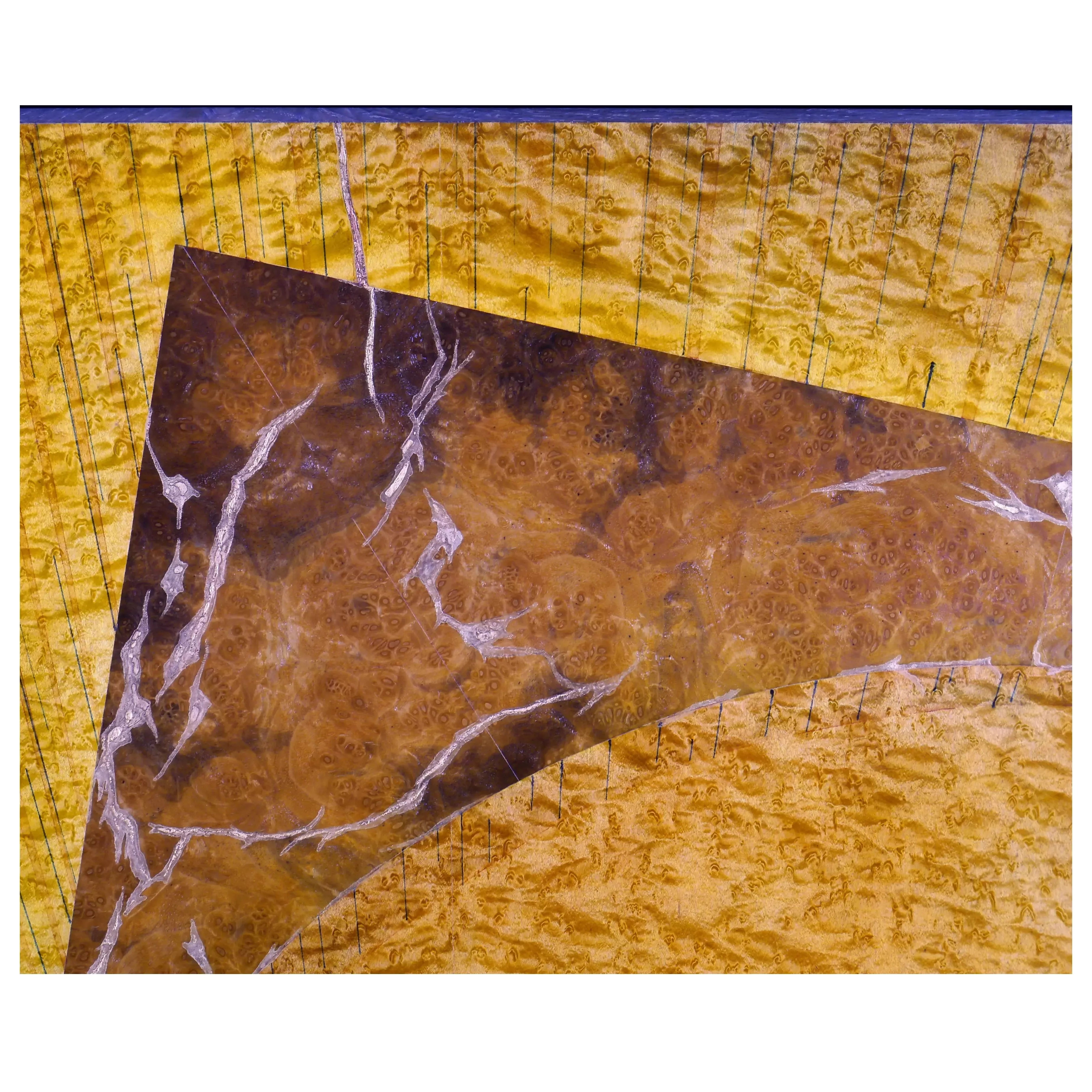 Innerysm: Inner Strength — Original Artwork (Marquetry on Panel) by Elementa Laudis