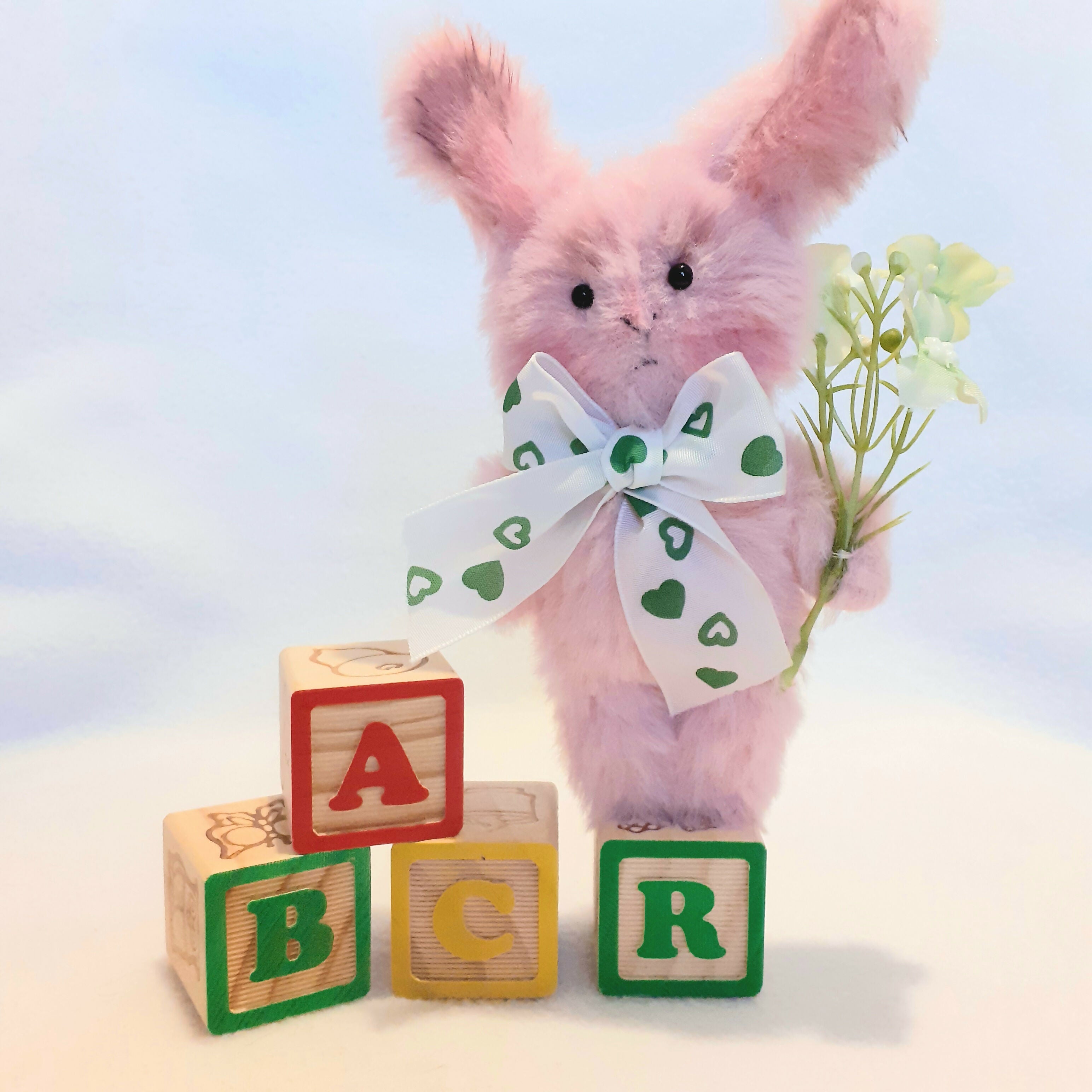 Pink Rabbit Ornament