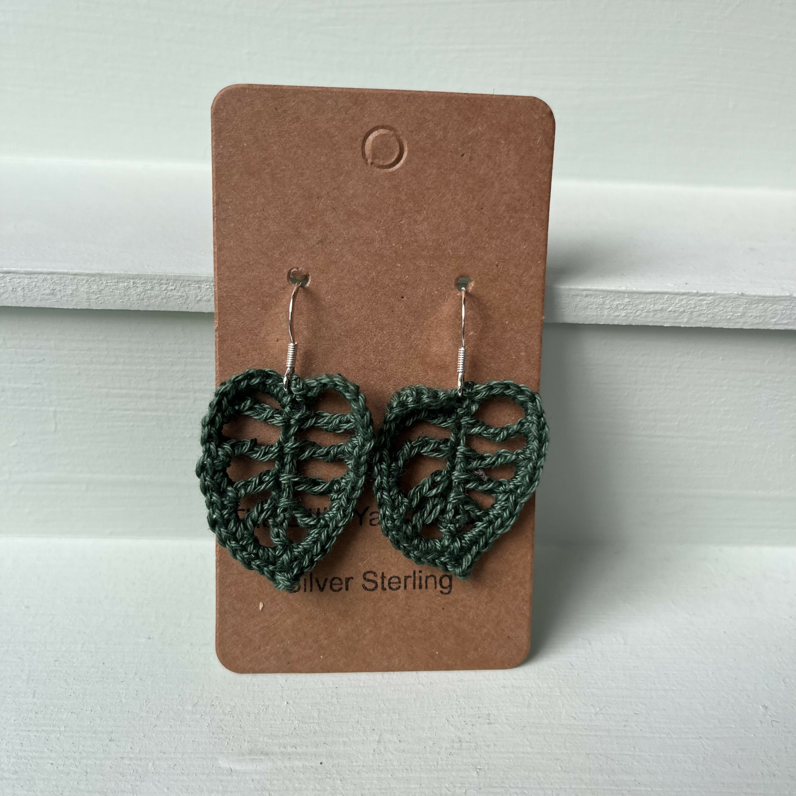 Monstera Leaf Earrings