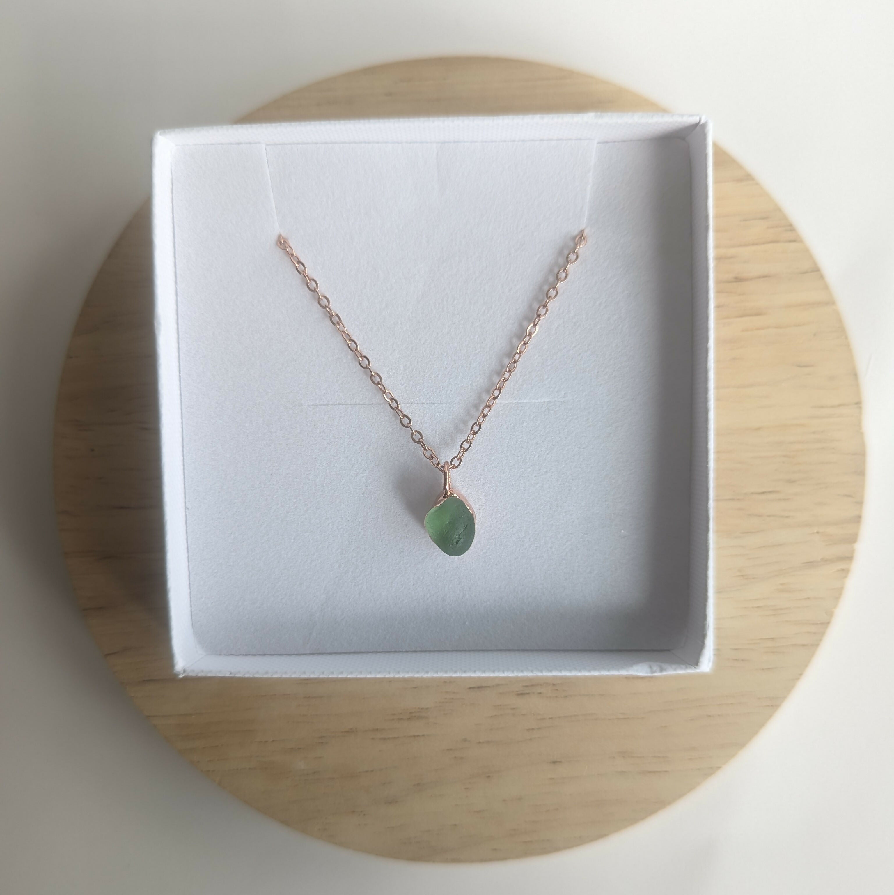 Seaglass Drop Necklace