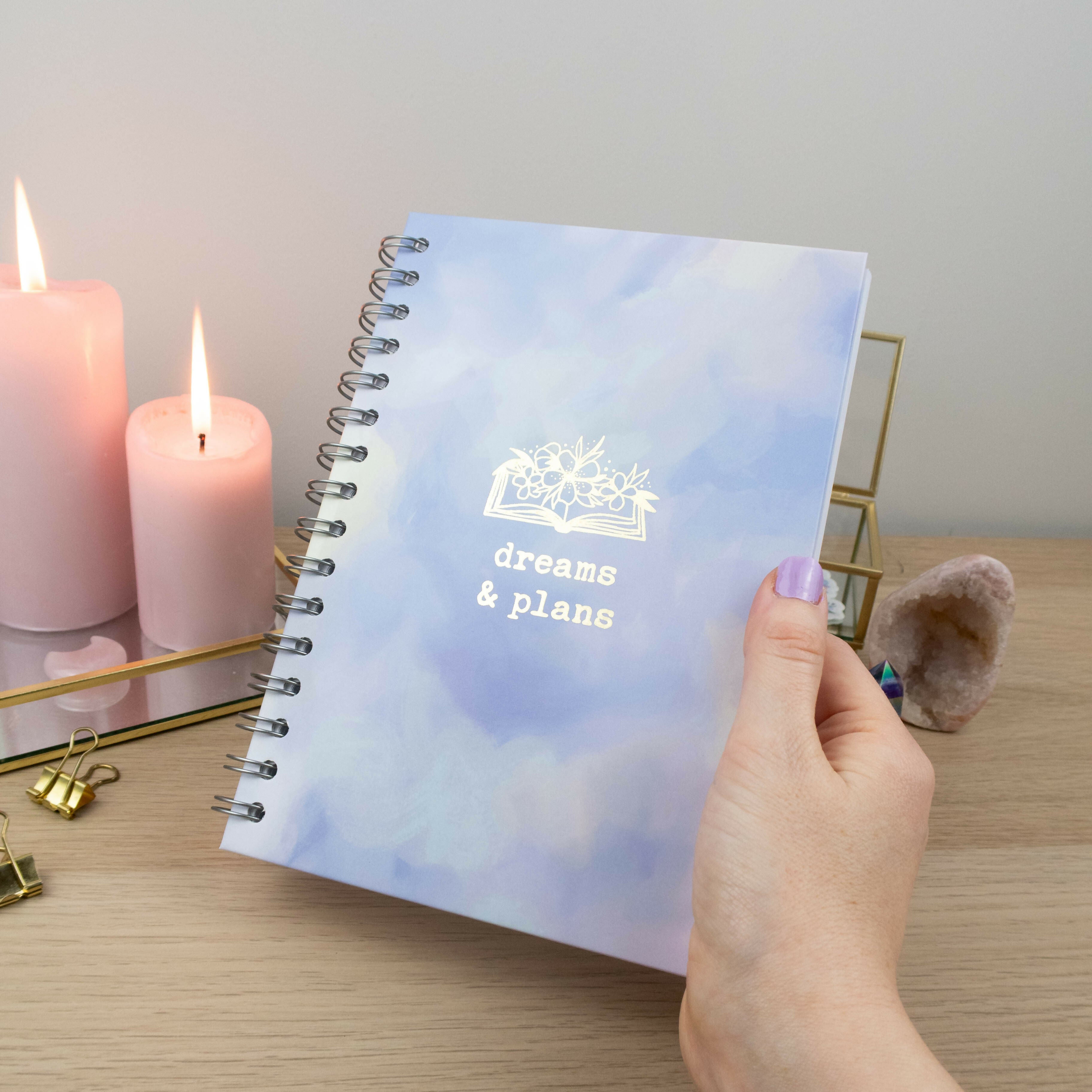 Dreams & Plans Hardback Journal