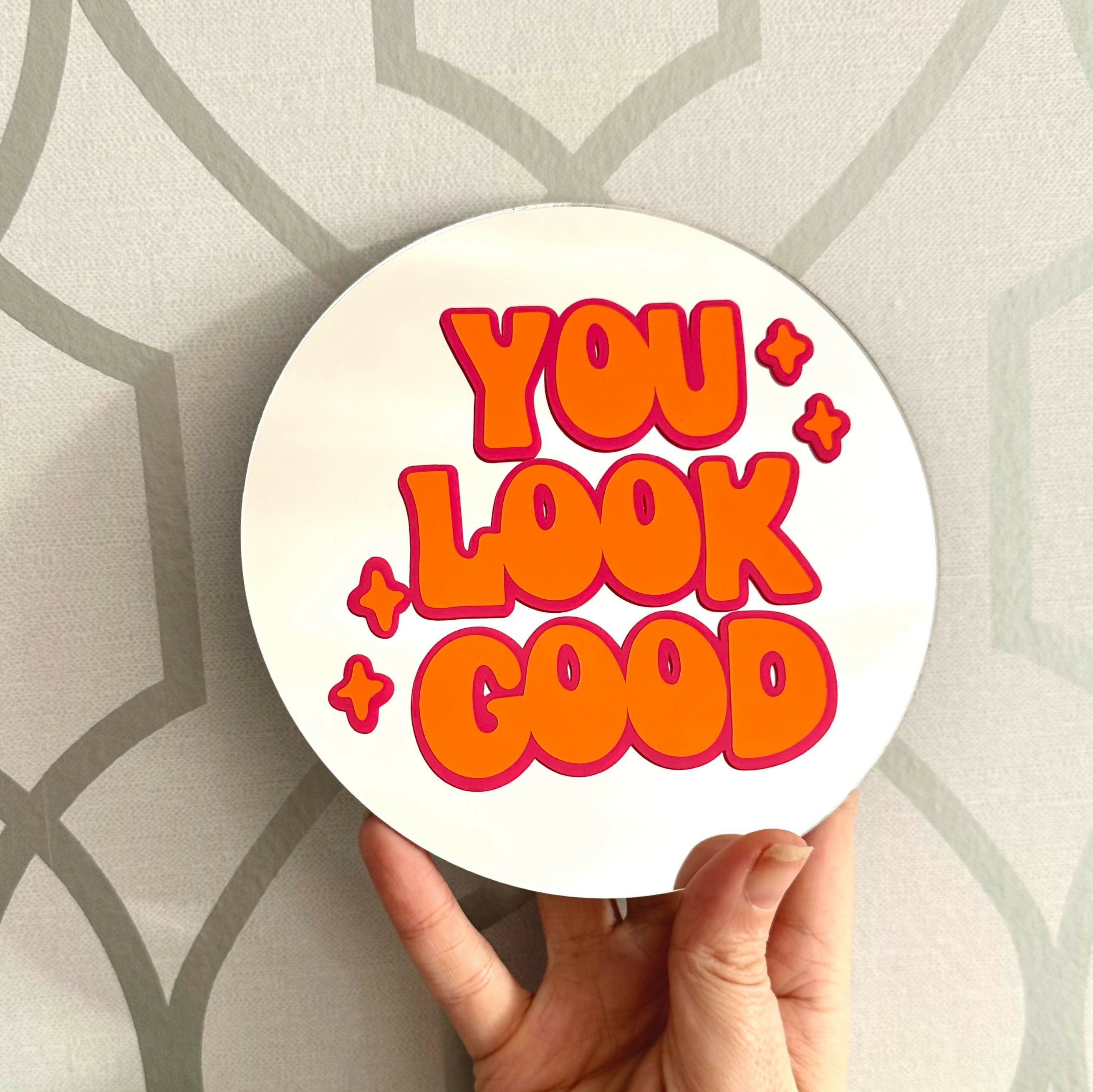 Funky Affirmation Mirror