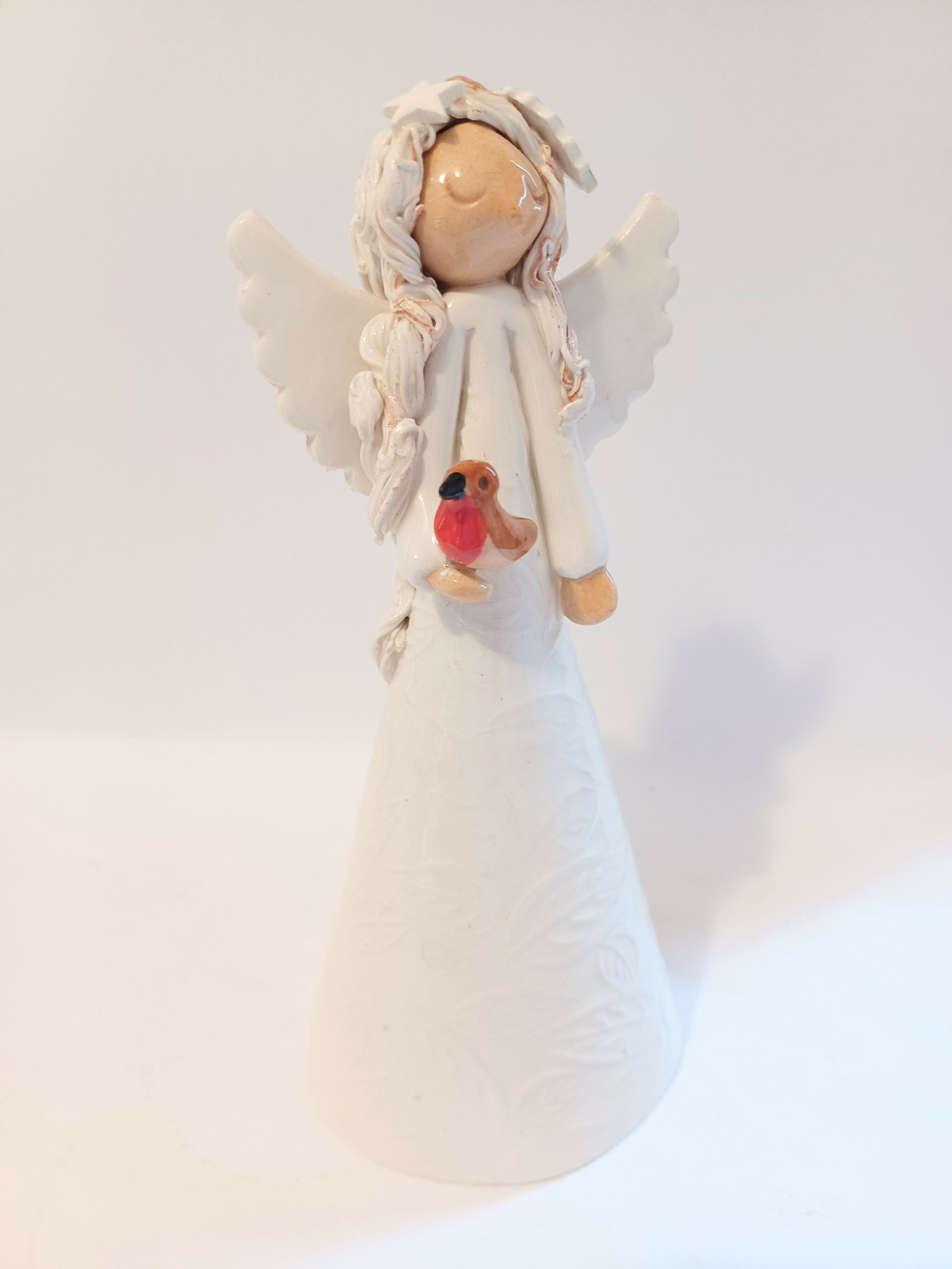 Tall Ceramic Angel or Snowman
