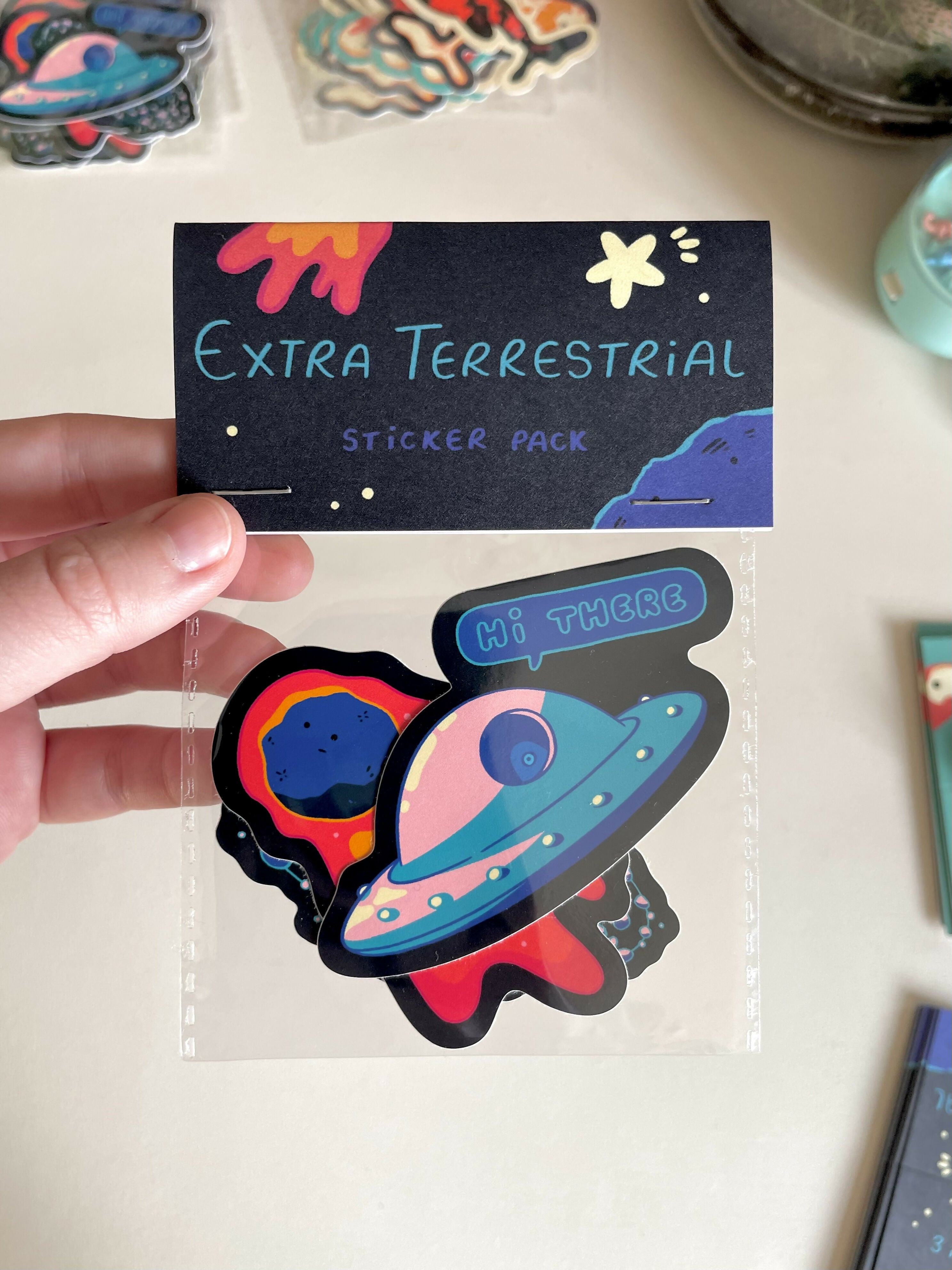 Extra Terrestrial Sticker Pack
