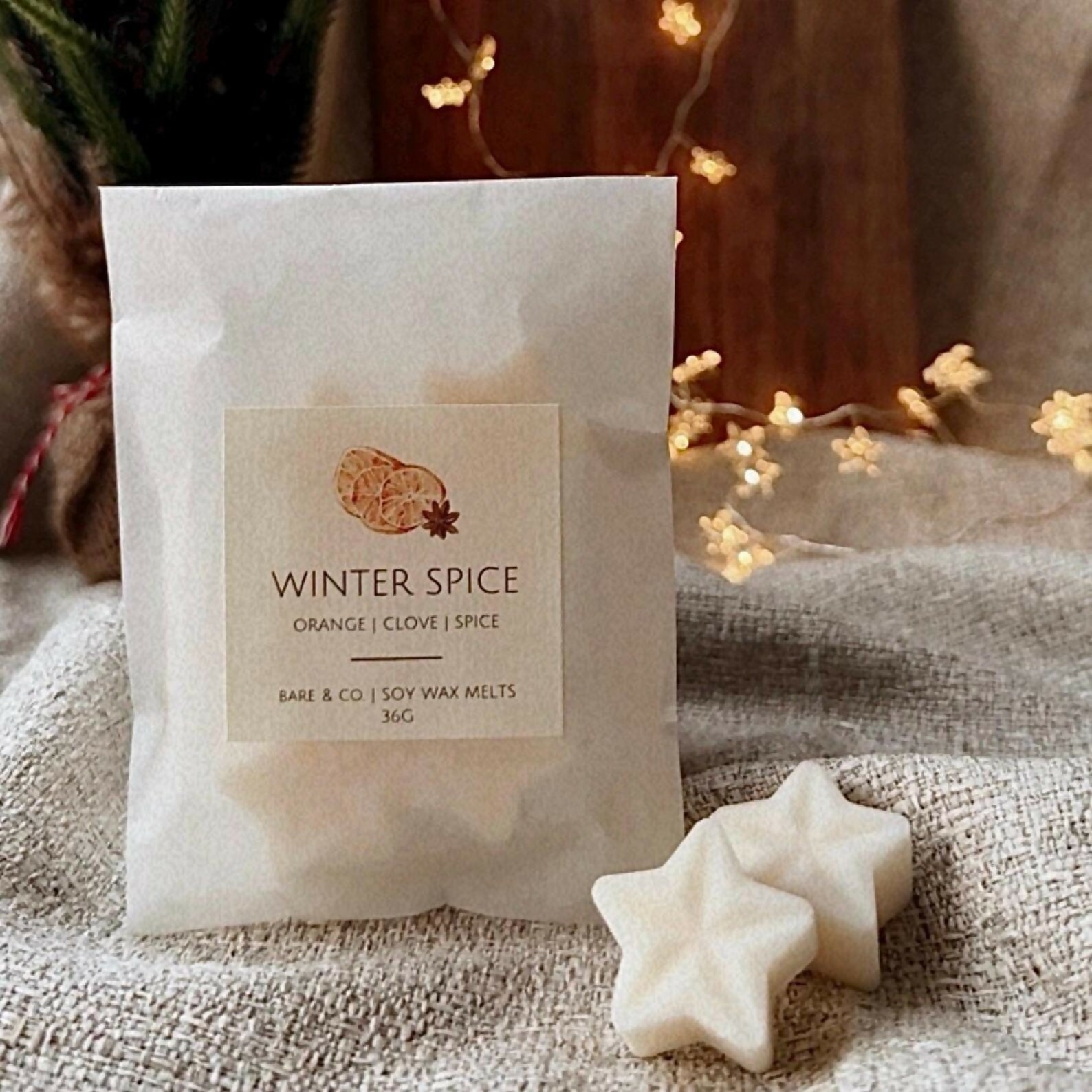 WINTER SPICE FESTIVE SOY WAX MELTS