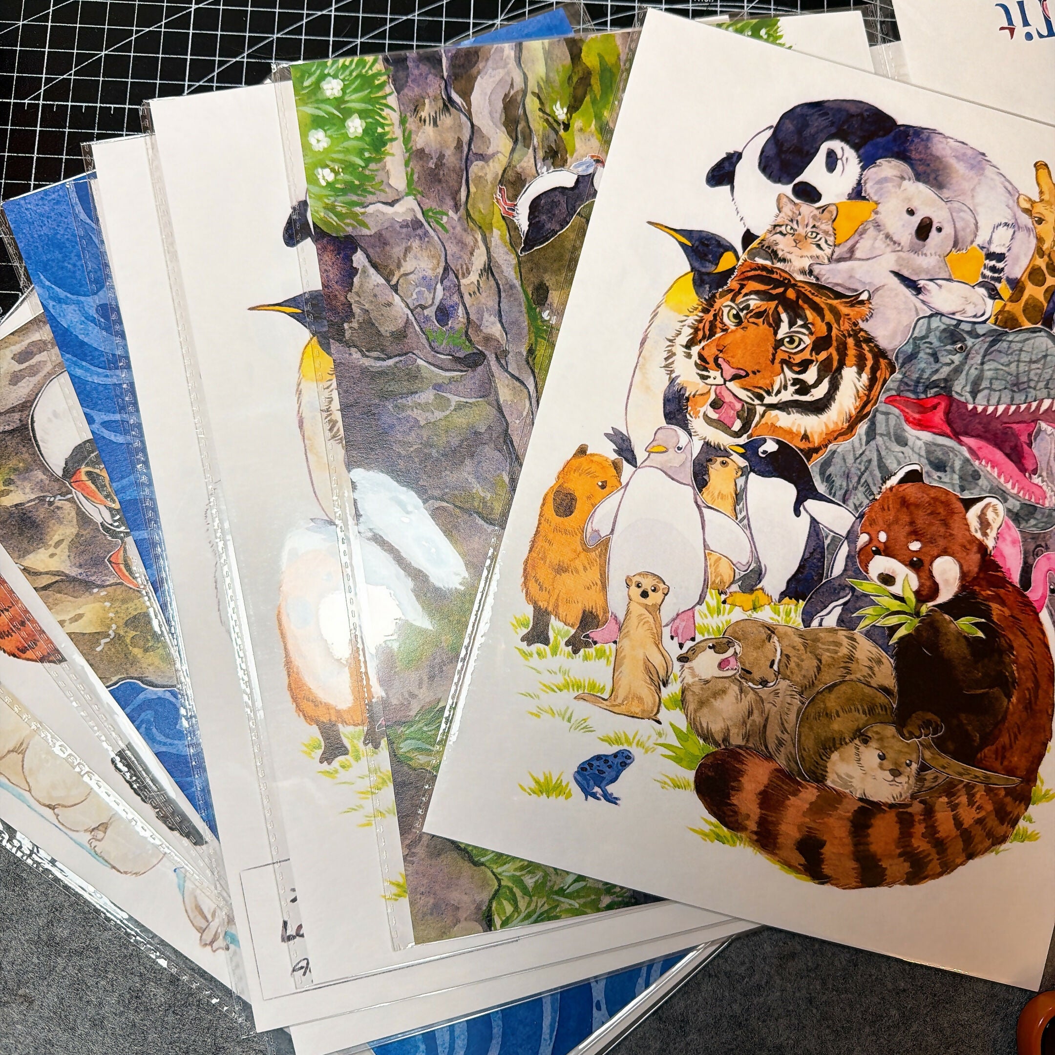 A4 Wild birds Prints