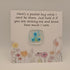 Fused Glass Pocket Hug card