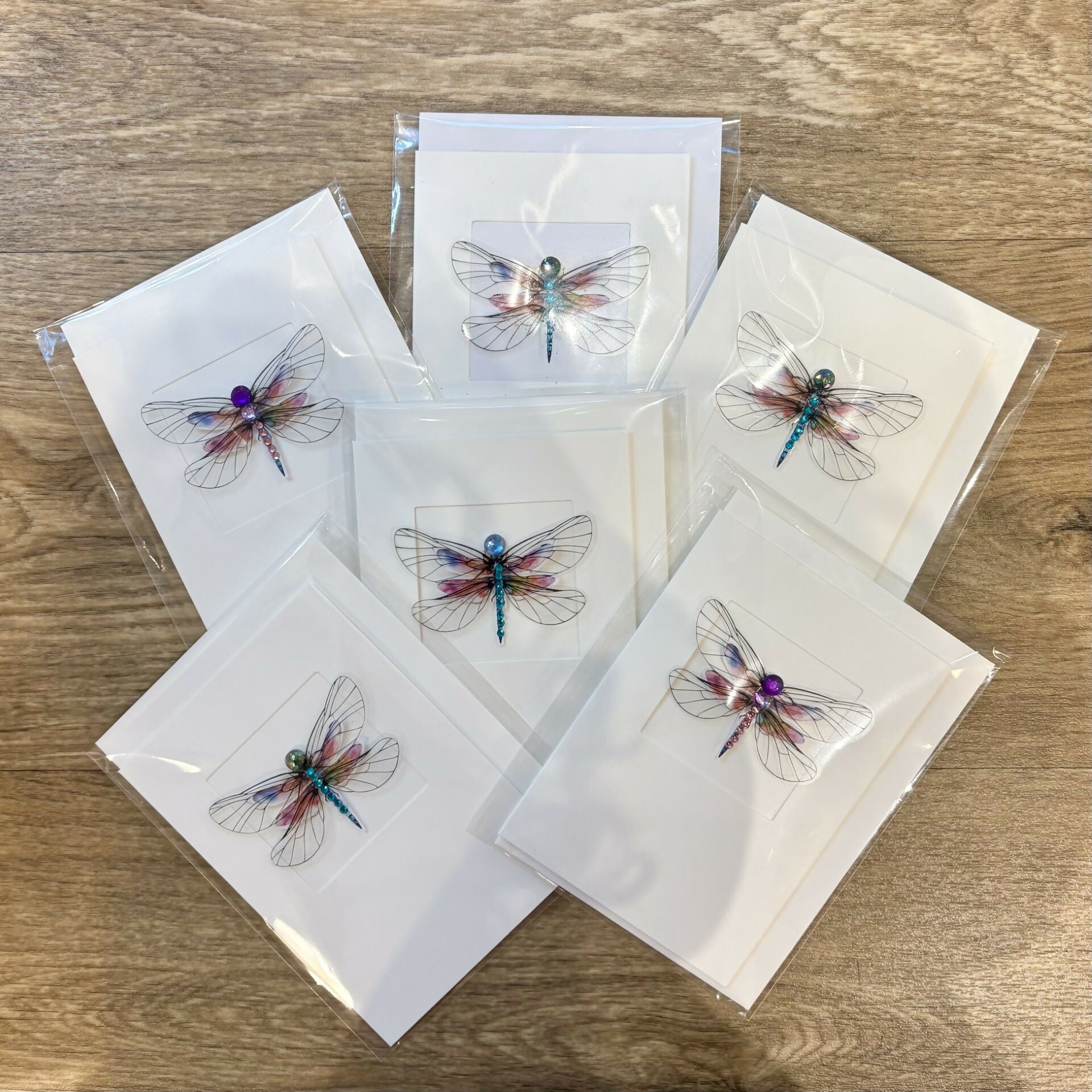 Dragonfly Mixed Media Card