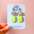 Neon Yellow and Silver