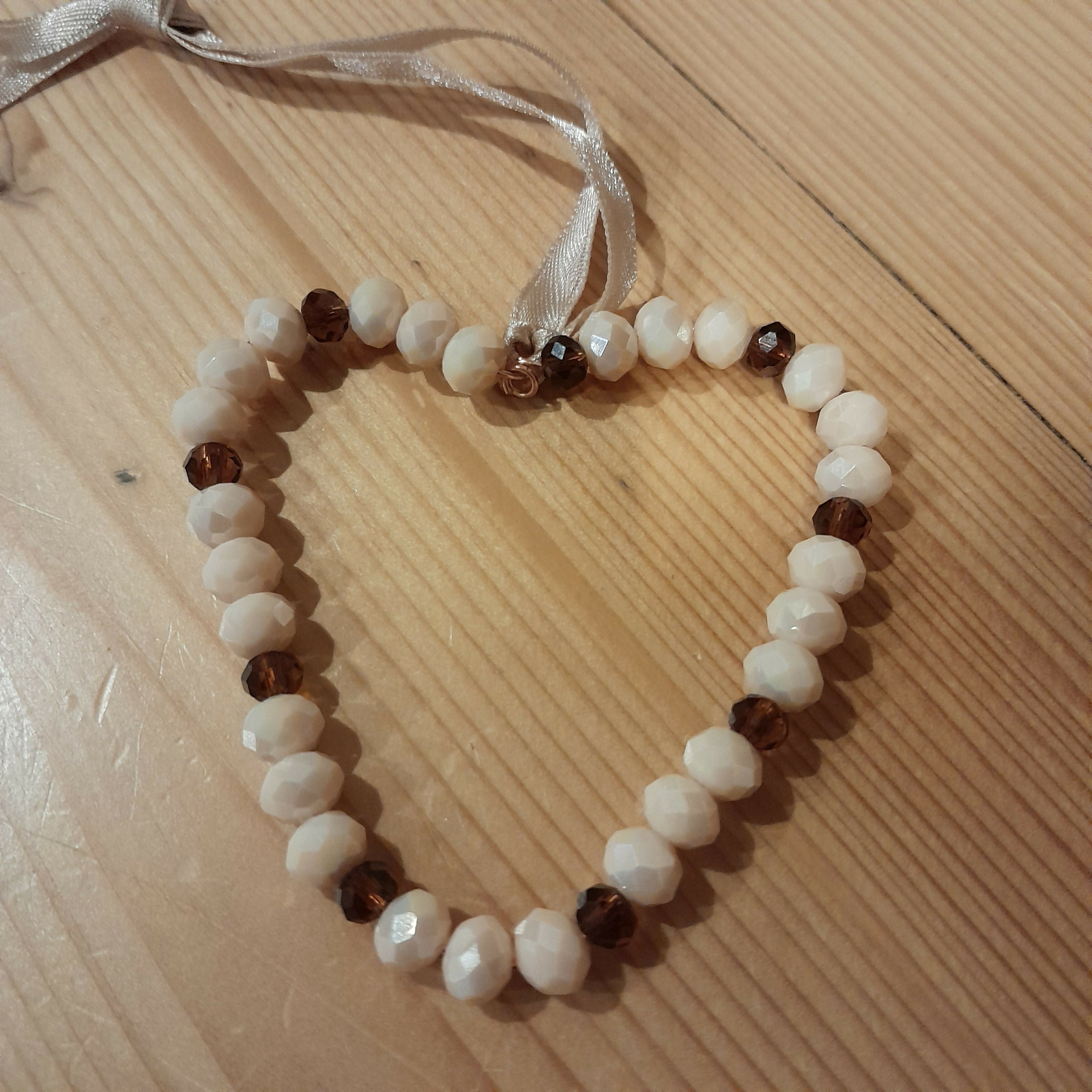 Love Token/Tree Jewellery with Glass Beads on Pure Copper Wire.