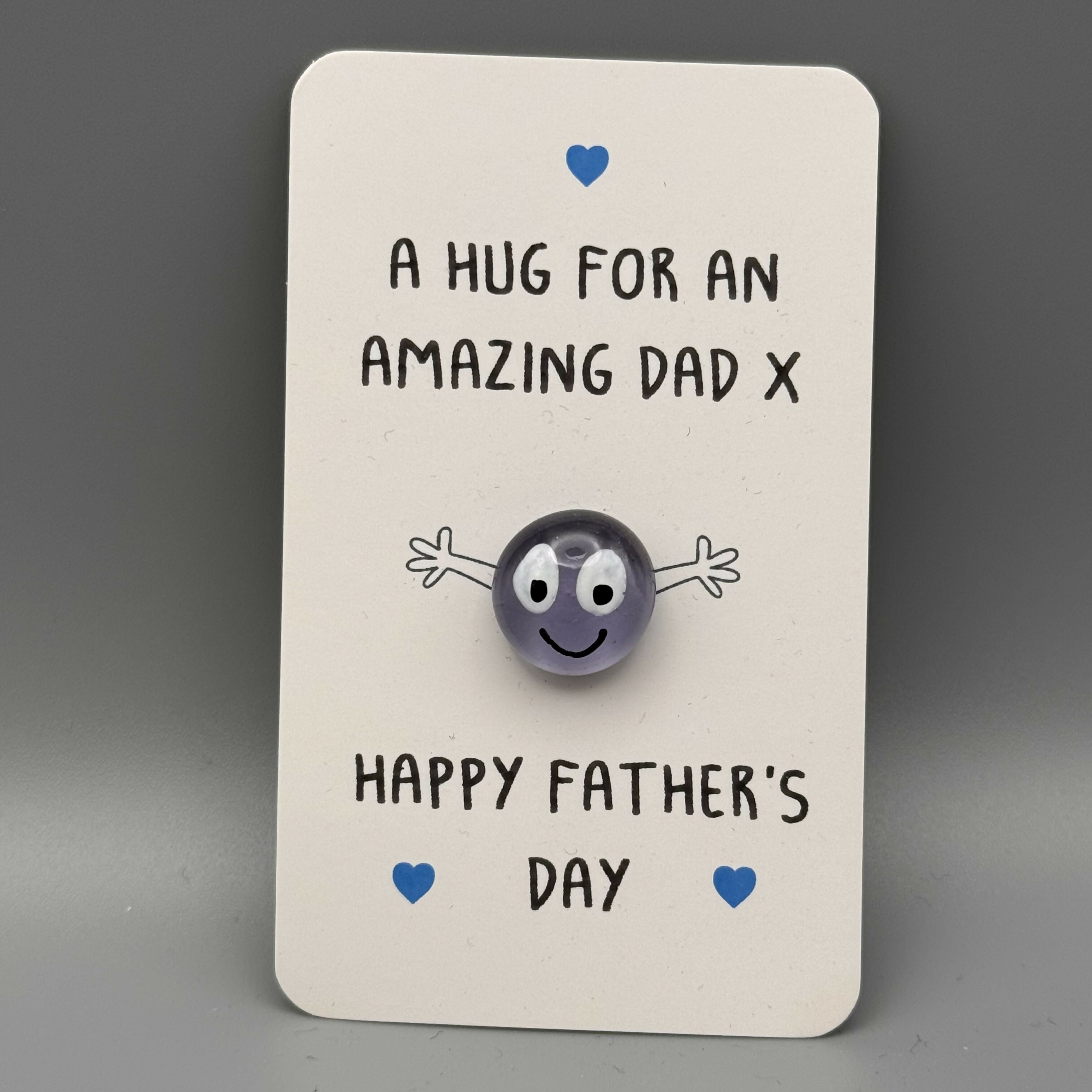 Pebble Hug Father's Day Gift Card