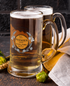 Hull City Tankard Beer Glass UP THE TIGERS Design