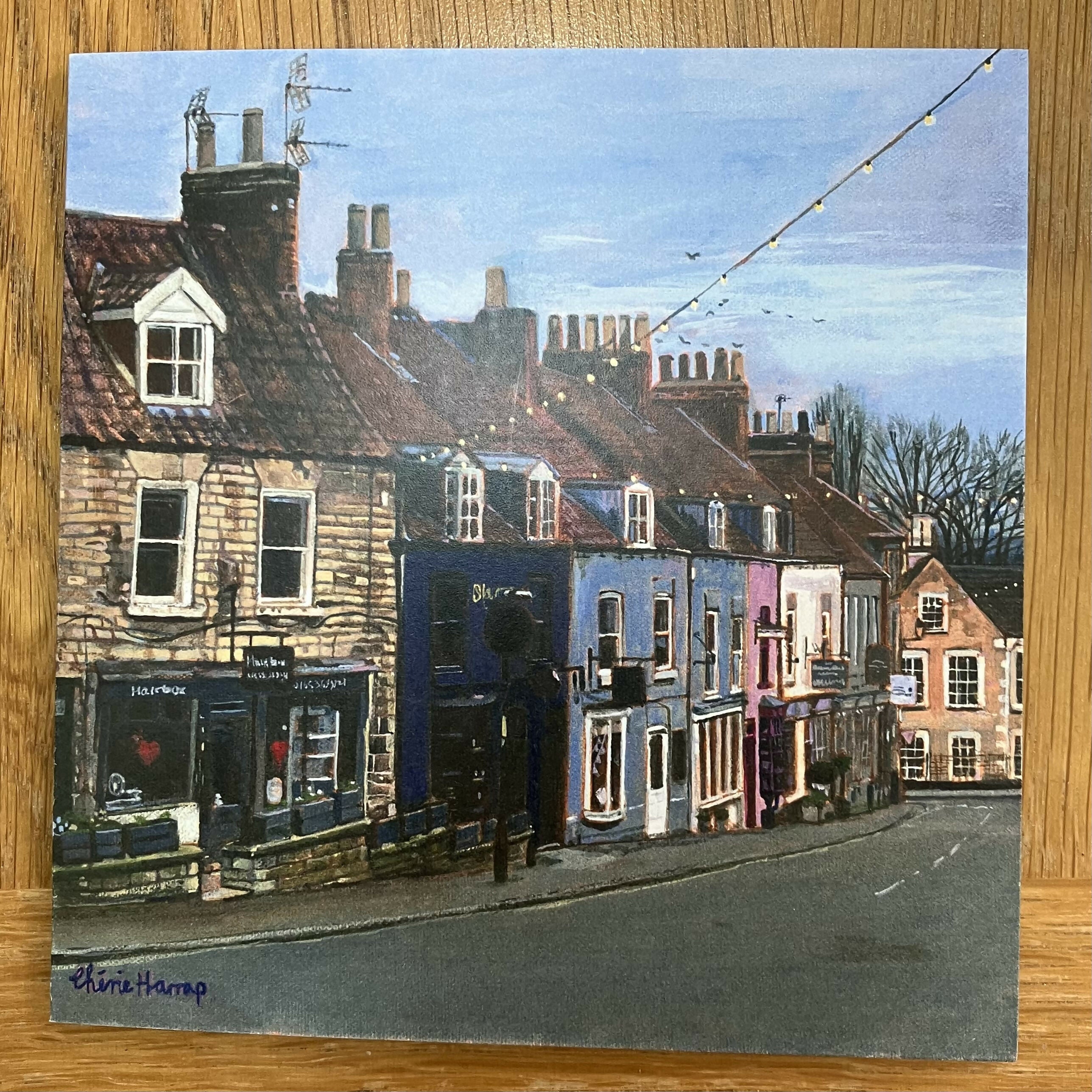 Market Street, Malton Greetings Card