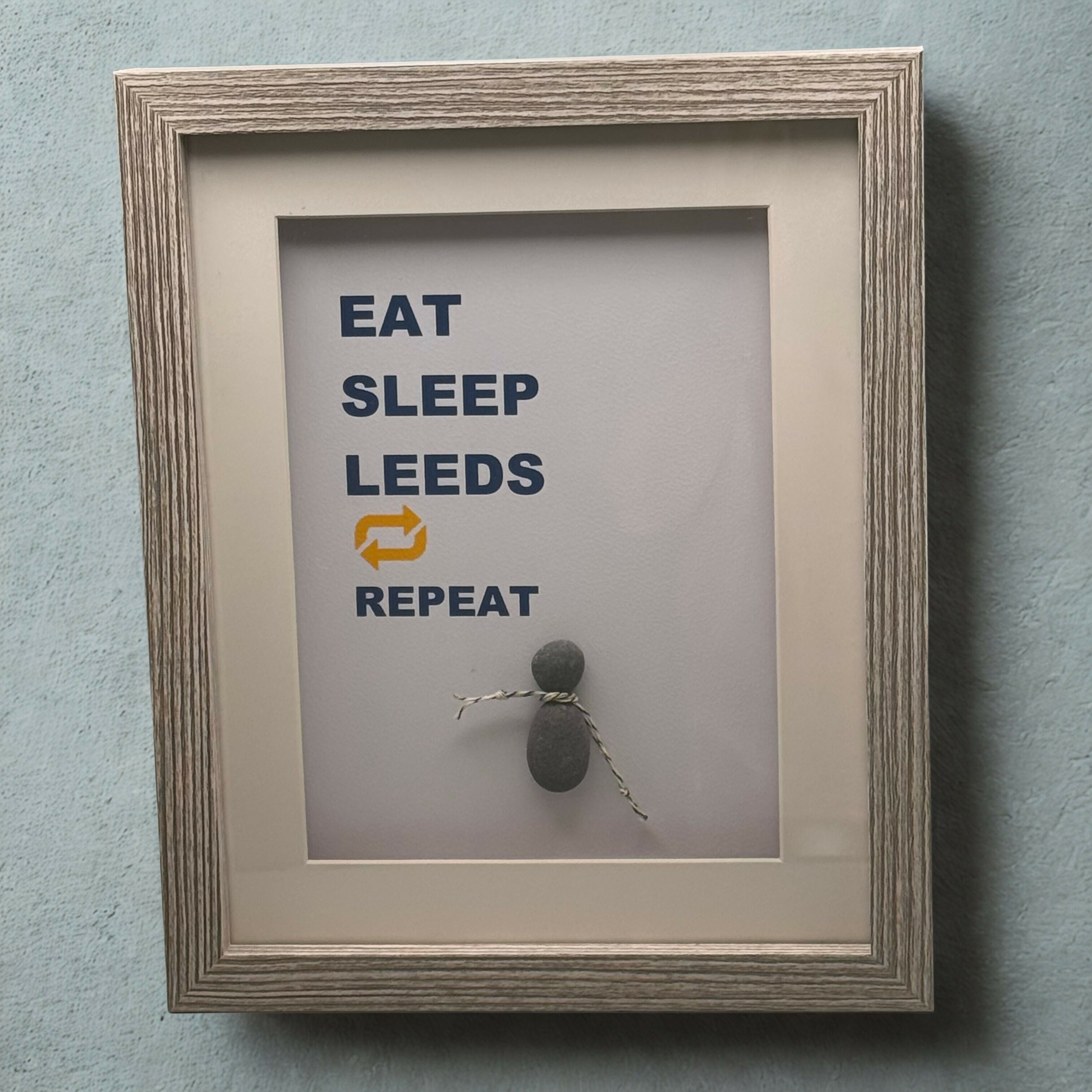 Eat, Sleep, The Whites/Leeds United Football - Medium