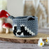 Crochet Miniature Raccoon Basket