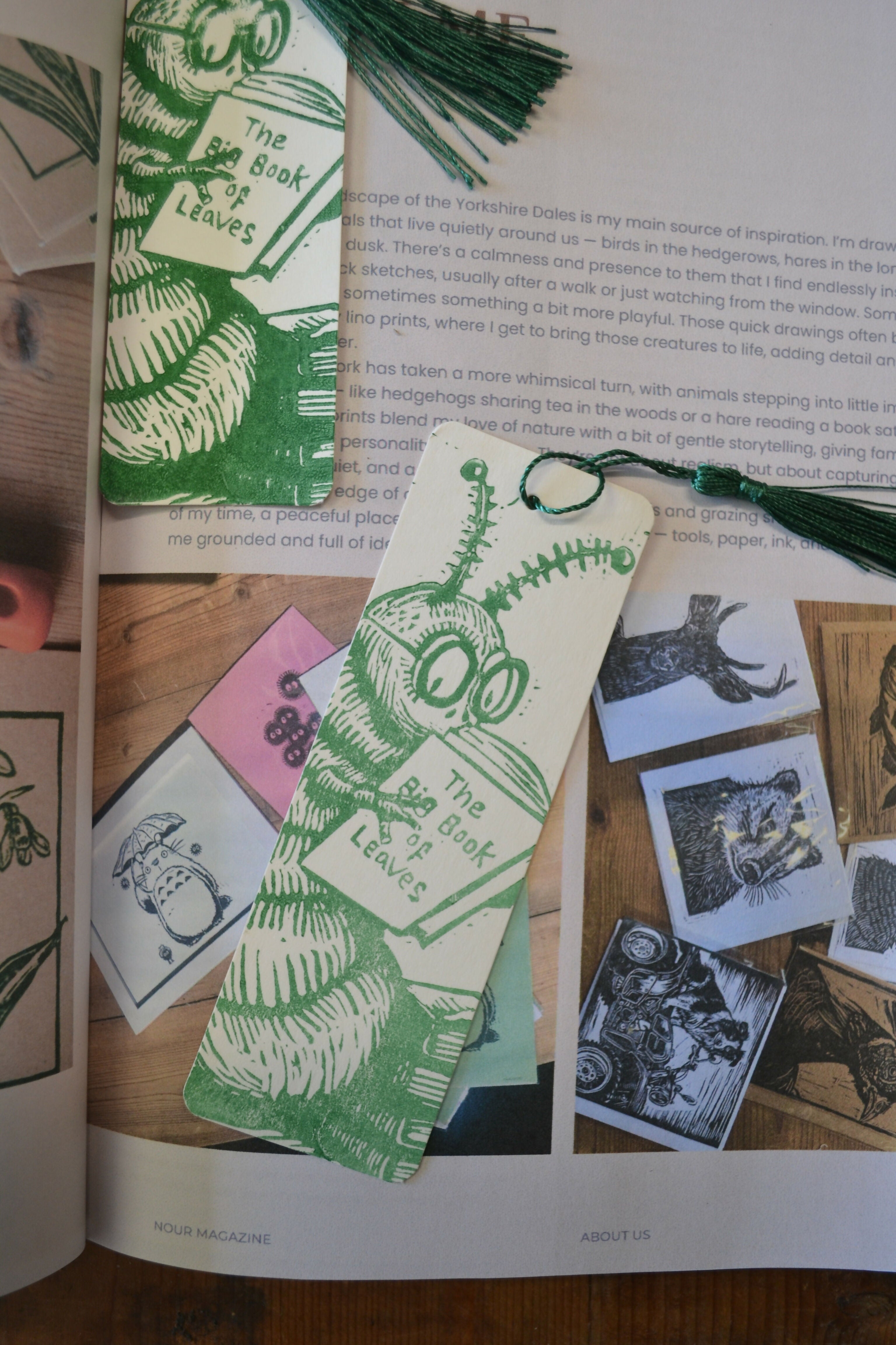 Caterpillar Bookmark