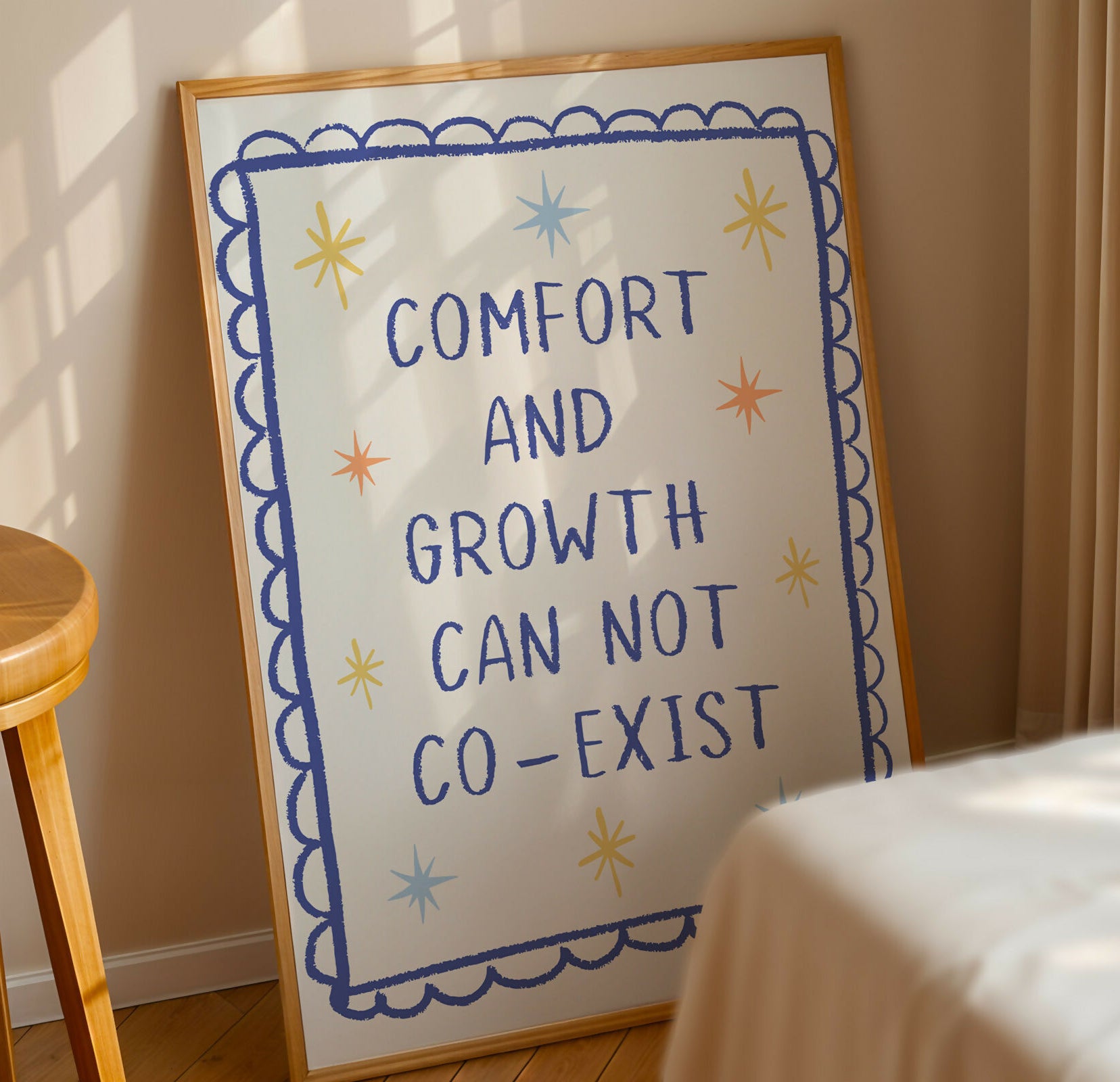Comfort And Growth Cannot Co-Exist Print