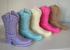 Cowboy Boot Decorative Soy Wax Candle
