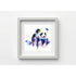 FINE ART PRINT OF PURPLE PANDA, PART OF THE 'LITTLE MINI TREASURE' ART COLLECTION