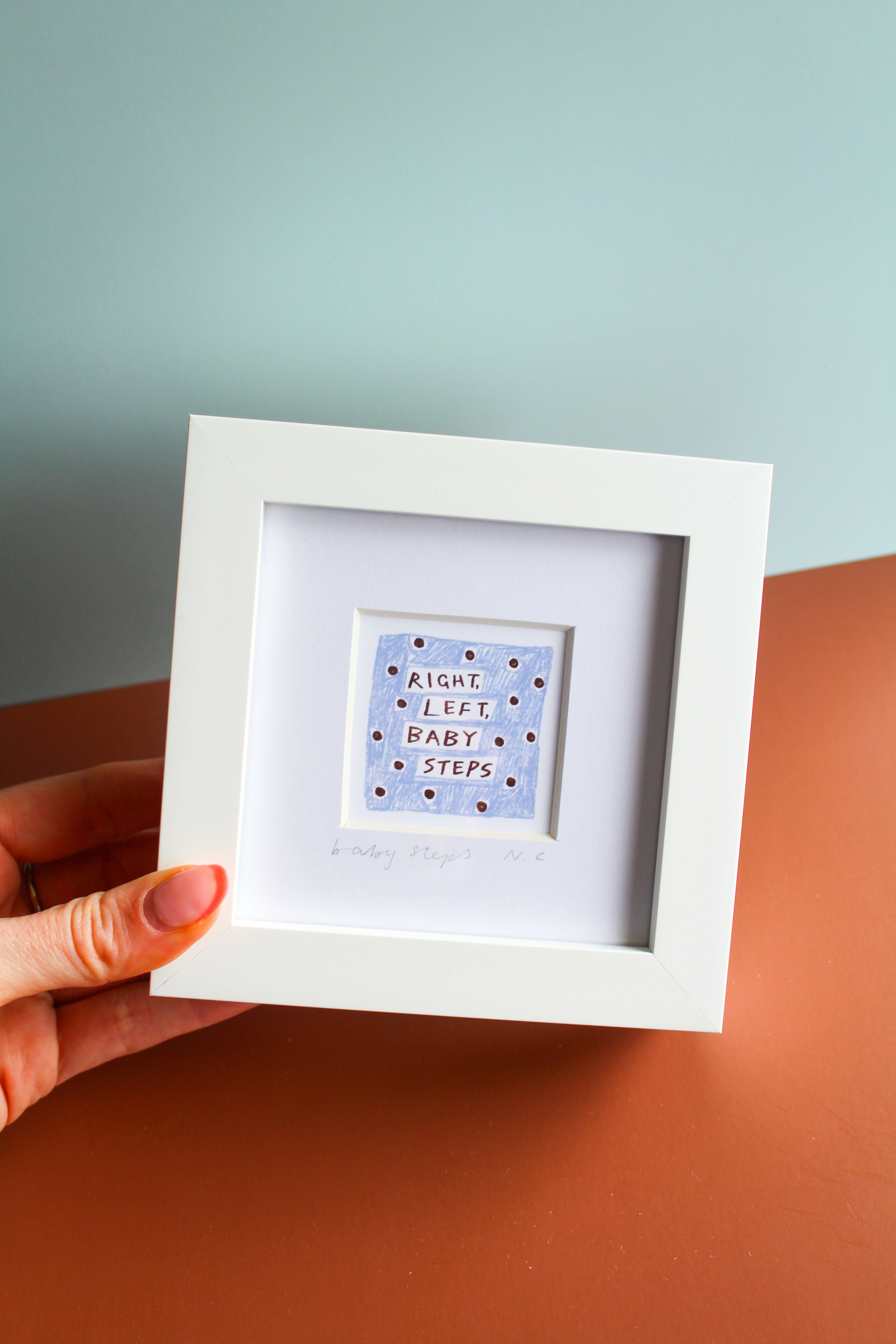 Baby Steps Mini Print