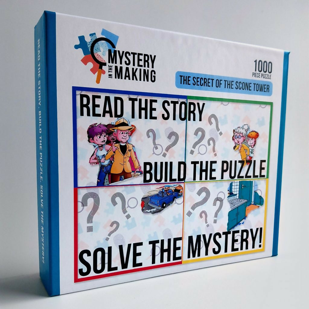 MYSTERY JIGSAW PUZZLE- THE SECRET OF THE SCONE TOWER