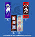 POSTER SET I - 30X10cm Holographic Posters