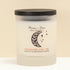 Crackling Log Fire Soy Wax Candle In A Frosted Glass Jar